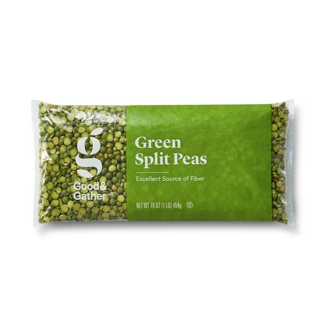 Dry Green Split Peas - 1LB - Good & Gather