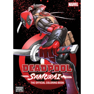 Deadpool: SamuraiThe Official Coloring Book - by VIZ Media (Paperback)