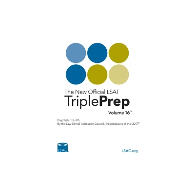 The New Official LSAT Tripleprep Volume 16 - by Law School Admission Council (Paperback)