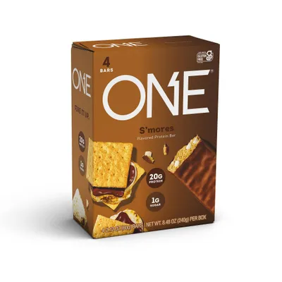 ONE Bar Protein Bar - Smores - 4ct