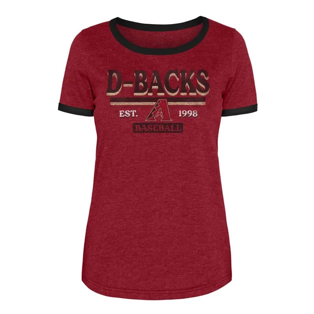 MLB Arizona Diamondbacks Women's Team Pride Heather T-Shirt - XS