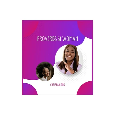 Proverbs 31 Woman - Large Print by Chelsea Kong (Hardcover)