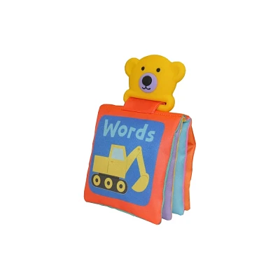 Happy Baby: Words (Teether and Cloth) - by Roger Priddy (Bath Book)