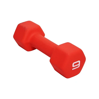 CAP Neoprene Dumbbell 9lbs - Red