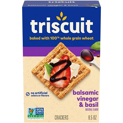 Triscuit Balsamic Vinegar & Basil Crackers - 8.5oz