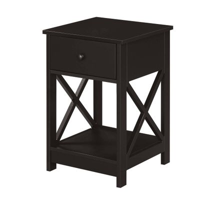 Oxford 1 Drawer End Table - Breighton Home: Contemporary Style