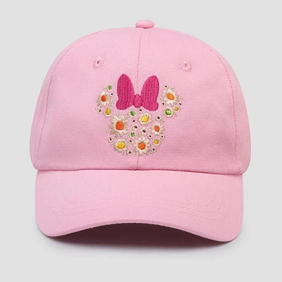 Toddler Boys Minnie Mouse Baseball Hat - Pink
