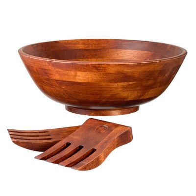 Lipper International 3pc Wood Salad Serving Set