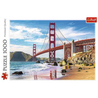 Trefl Golden Gate Bridge San Francisco USA Jigsaw Puzzle - 1000pc