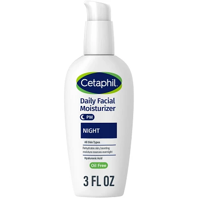 Cetaphil Daily Oil Free Face Moisturizer for Night - 3oz