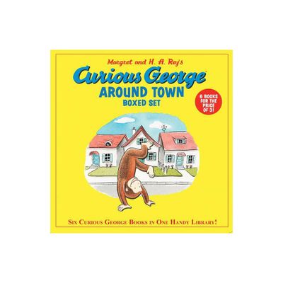 Curious George Around Town 6-Book Box Set - by H A Rey (Paperback)