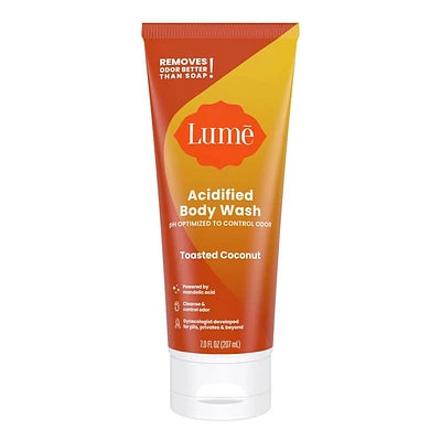 Lume Body Wash Tube - Toasted Coconut Scent - 7oz