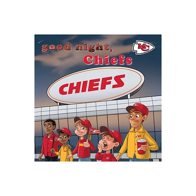 Good Night, Chiefs - (Good Night, Team Books) by Brad M Epstein (Board Book)