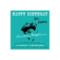 Happy Birthday-Love, Audrey - (Happy Birthday-Love,,) by Audrey Hepburn (Paperback)