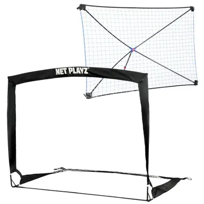 Net Playz Soccer Goal and Rebound Net - 4 x 4