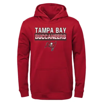 Nfl Tampa Bay Buccaneers Girls' Fleece Hooded Sweatshirt : Target