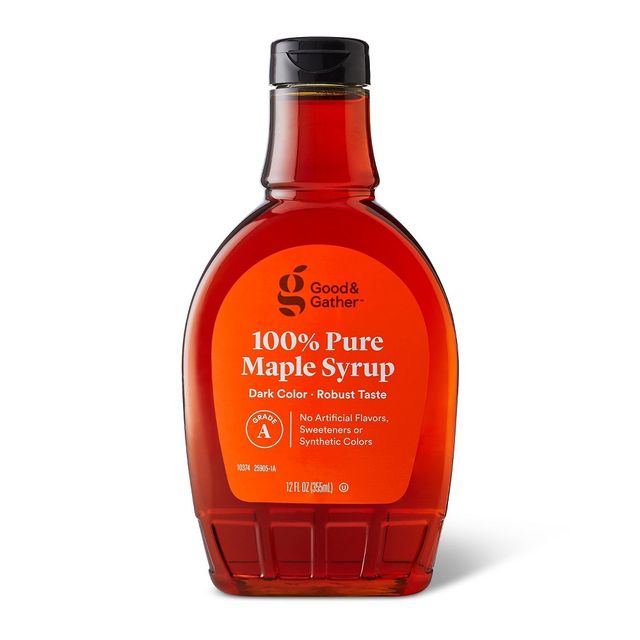 100% Pure Maple Syrup - 12 fl oz - Good & Gather