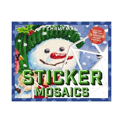 Sticker Mosaics: Christmas - by Thomas Nelson (Paperback)