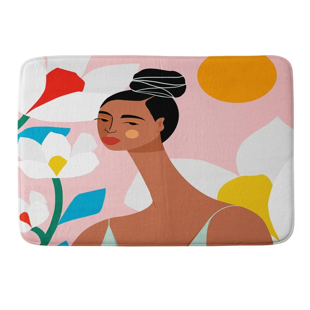 Deny Designs Maritza Lisa Boho Top Knot Bath Mat - Deny Designs | The  Market Place