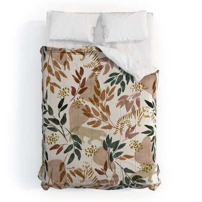 King Marta Barragan Camarasa Wild Land Comforter Set - Deny Designs: 300 Thread Count, Microfiber, 3-Piece Set