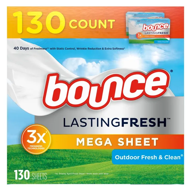 Bounce Fabric Softener Sheets - Free & Gentle - 240ct : Target