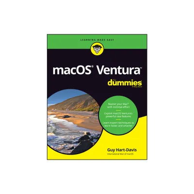MacOS Ventura for Dummies - by Guy Hart-Davis (Paperback)