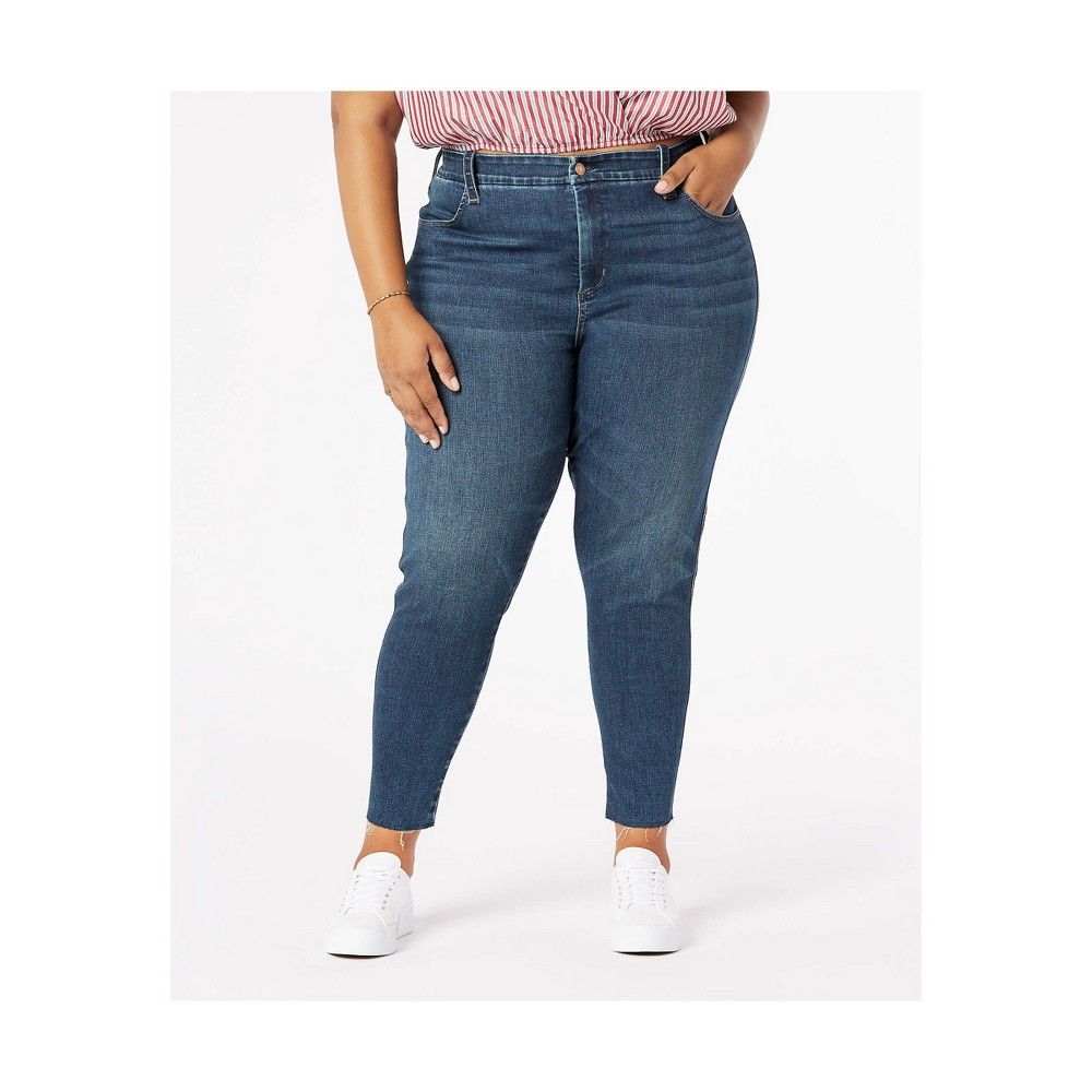 DENIZEN from Levis Womens Plus Size High-Rise Skinny Jeans - Pine Crest |  Connecticut Post Mall
