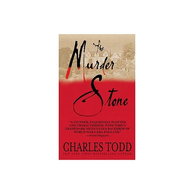 The Murder Stone - by Charles Todd (Paperback)