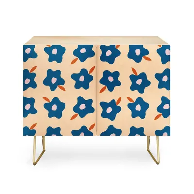 Maritza Lisa Wonky Spring Flowers Credenza