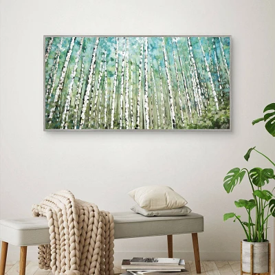 Masterpiece Art Gallery 24x48 Aspen Forest Wall Art