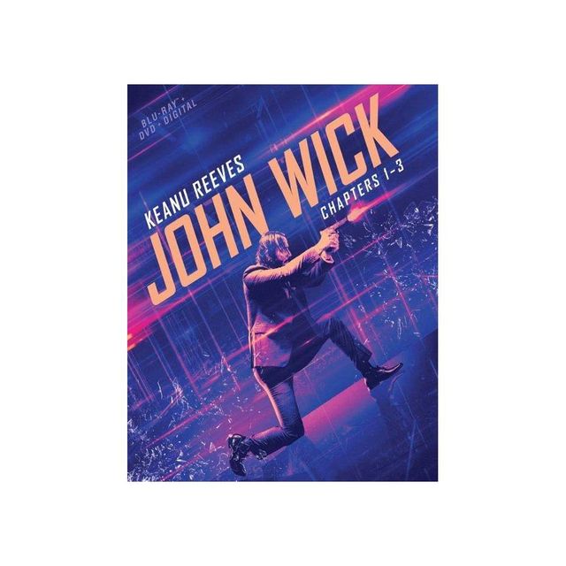 John Wick 1-3 (Blu-ray + DVD + Digital)