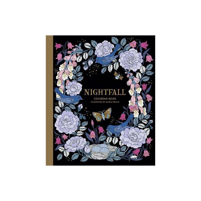 Nightfall Coloring Book - (Hardcover)