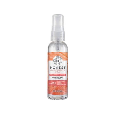 The Honest Company Hand Sanitizer Spray - Grapefruit Grove - 2 fl oz