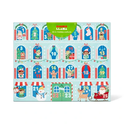 Christmas Advent Calendar Craft Box - Mondo Llama