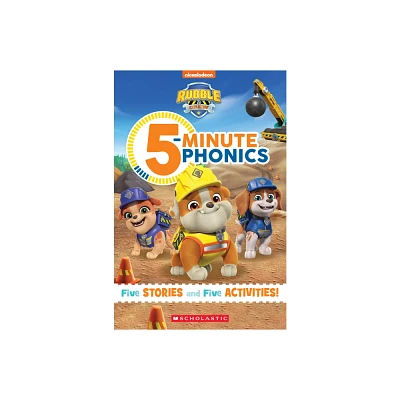 Rubble and Crew: 5-Minute Phonics - by Pamela Chanko (Paperback)