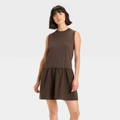 Womens Mini Shift Dress