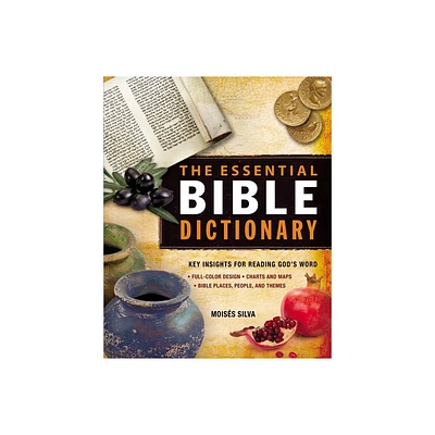 The Essential Bible Dictionary - (Essential Bible Companion) by Moiss Silva (Paperback)