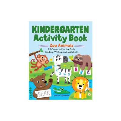 Kindergarten Activity Book: Zoo Animals - (School Skills Activity Books) by Lauren Thompson (Paperback)