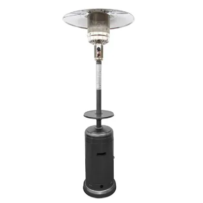 Outdoor Patio Heater 48000 BTU Hammered Silver - AZ Patio Heaters: Propane Heat Source, 10ft Radius Coverage, Metal Frame