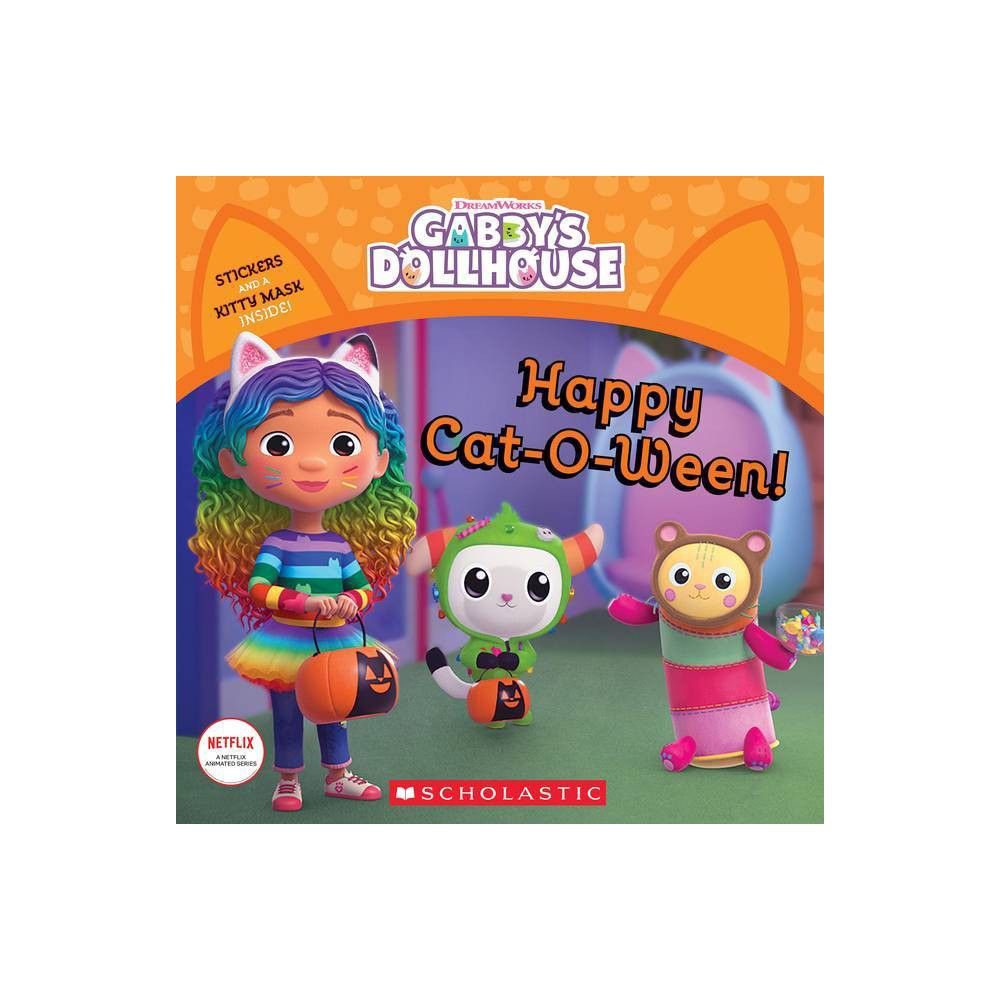 Happy Cat-O-Ween! (Gabby's Dollhouse Storybook) (Paperback)