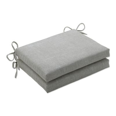 2pk Outdoor/Indoor Squared Chair Pad Set Tory