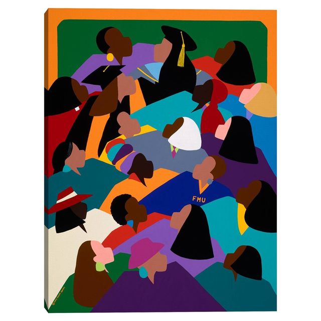 30 x 40 Women Lifting Their Voices by Synthia Saint James Canvas Art Print - Masterpiece Art Gallery