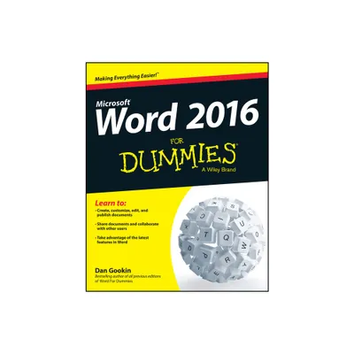 Word 2016 for Dummies - by Dan Gookin (Paperback)