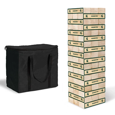 NCAA Michigan State Spartans Giant Wooden Tumbling Tower