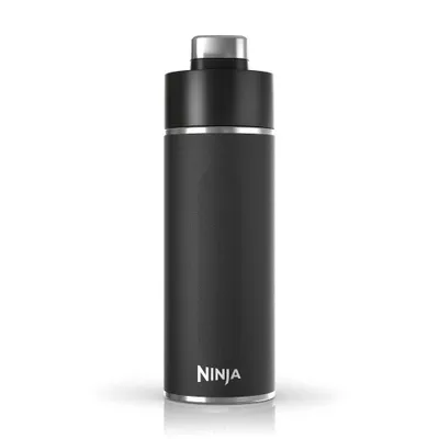 Ninja Thirsti 24oz Travel Water Bottle Onyx  DW2401BK