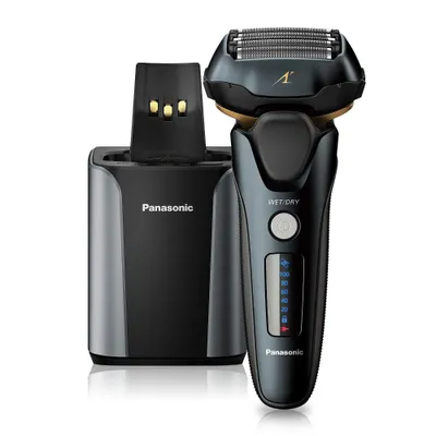 Panasonic Mens LV97 Arc5 Electric Shaver with Cleaning System