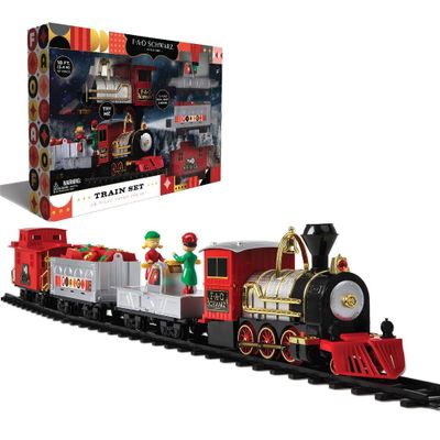 FAO Schwarz Motorized Train Set with Sound - 30pc