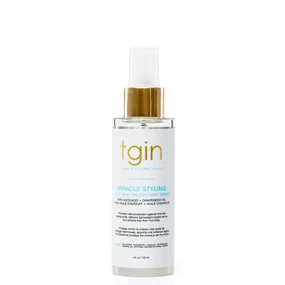 TGIN Miracle Styling 3-N-1 Heat Protectant Spray - 4 fl oz