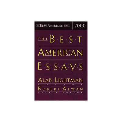 The Best American Essays 2000 - by Lightman (Paperback)