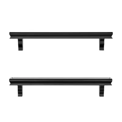 Danya B. 24 Floating Wall Dcor Display Ledge Shelves Set of 2 : MDF Bracket, Modular Design, Includes Mounting Hardware